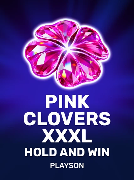 Pink Clovers XXXL: Hold and Win game tile